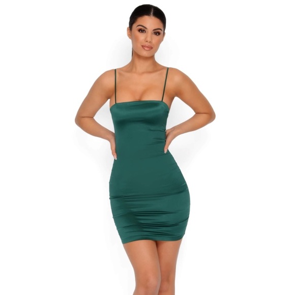 Women’s Strappy Bodycon Dress - Picture 2 of 5